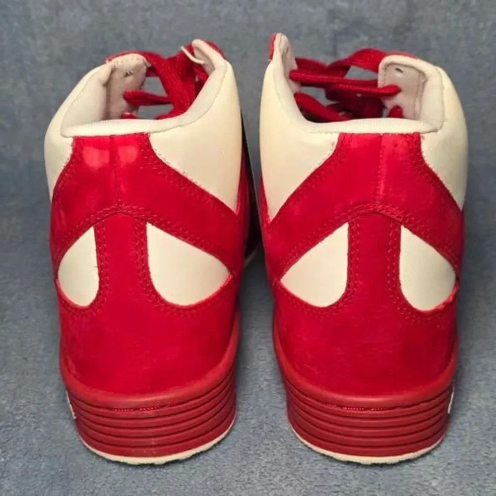 Converse Weapon Mid Red White Mens 10.5 or Womens 12